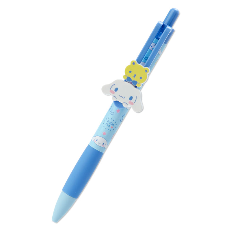小禮堂 大耳狗 日製 造型原子筆 自動原子筆 玩偶筆 黑筆 (藍 大臉文具)
