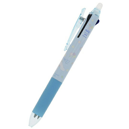 小禮堂 大耳狗 日製 擦擦筆 三色筆 多色筆 原子筆 0.5mm Frixion ball 3 slim (藍 花圈)