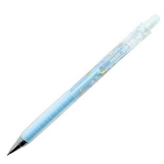 小禮堂 大耳狗 日製 極細自動鉛筆 自動筆 0.3mm pilot airblanc (藍 懷錶)