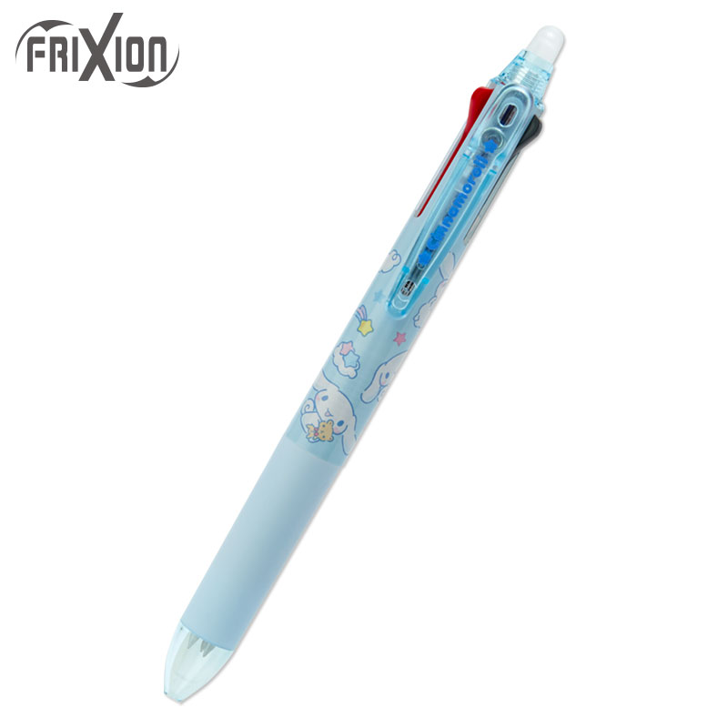 小禮堂 大耳狗 日製 擦擦筆 三色筆 多色筆 原子筆 0.38mm Frixion ball 3 slim (藍 滿版)