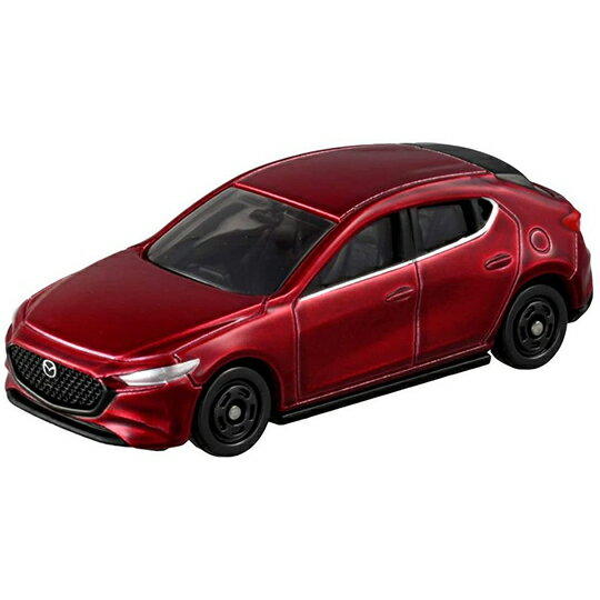 小禮堂 TOMICA多美小汽車 MAZDA3 經典轎車 玩具車 模型車 (46 紅)