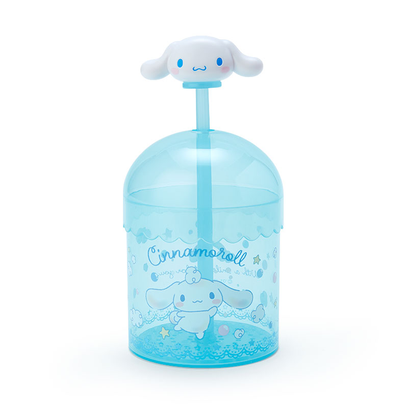 小禮堂 大耳狗 圓形透明洗面乳起泡器 手動起泡器 洗臉幕斯 幕斯瓶 (藍)