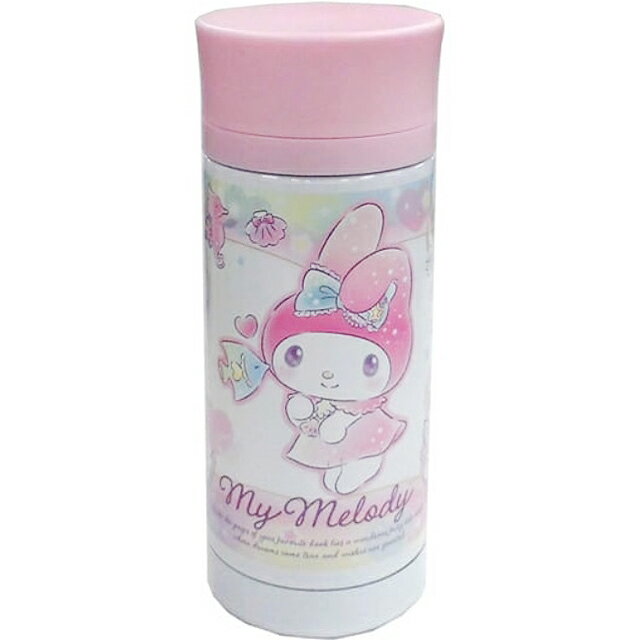 小禮堂 美樂蒂 保溫瓶 350ml (粉星星款)