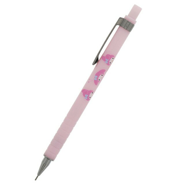 小禮堂 美樂蒂 日本製 自動鉛筆 0.5mm (粉三臉款)