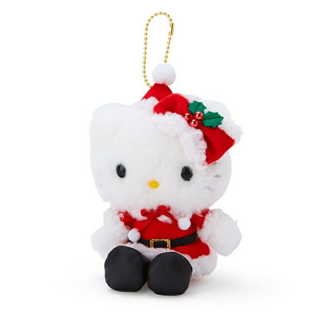 小禮堂 Hello Kitty 2021 聖誕娃娃吊飾 絨毛玩偶