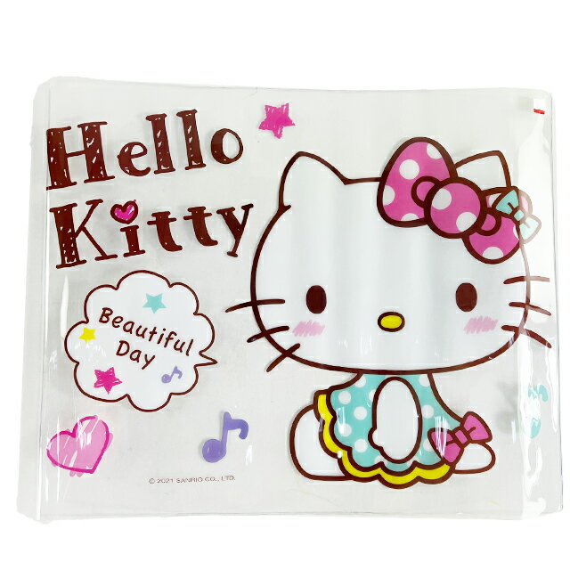 小禮堂 Hello Kitty 多功能塑膠桌墊 (粉色款)