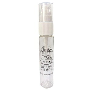 小禮堂 Hello Kitty 塑膠透明乳液空瓶 15ml (銅板小物)