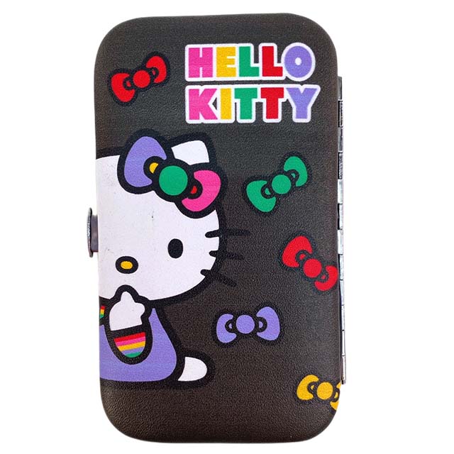 小禮堂 Hello Kitty 盒裝七件式指甲修容組 (黑側坐款)