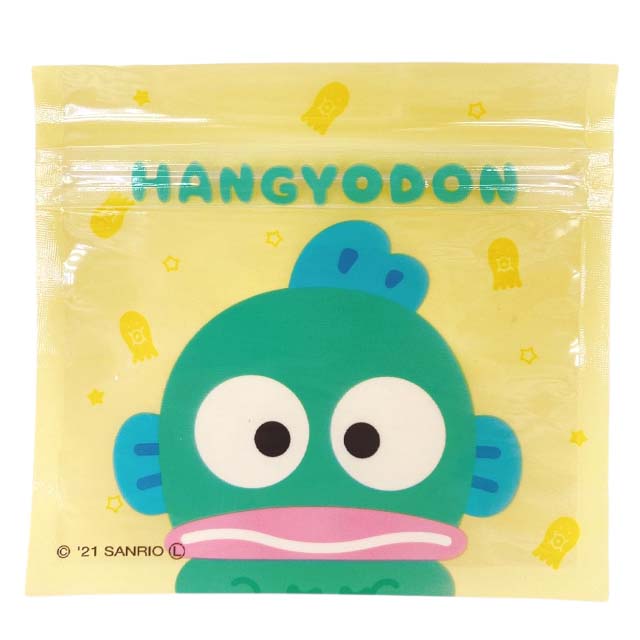 小禮堂 人魚漢頓 透明夾鏈袋6入組 (銅板小物)