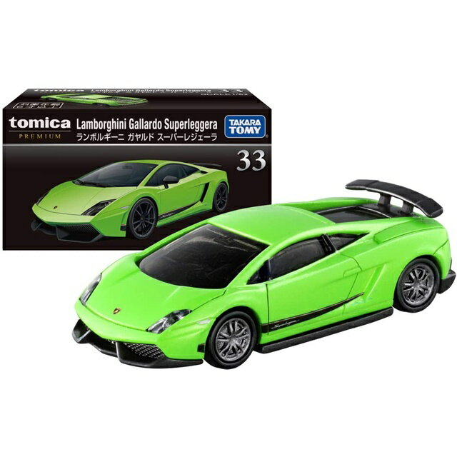 小禮堂 TOMICA 多美小汽車 Lamborghini Gallardo Superleggera (PRM33綠款)