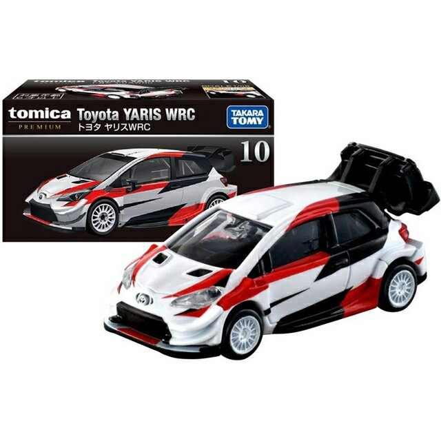 小禮堂 TOMICA 多美小汽車 Toyota YARIS WRC (PRM10紅黑紋款)