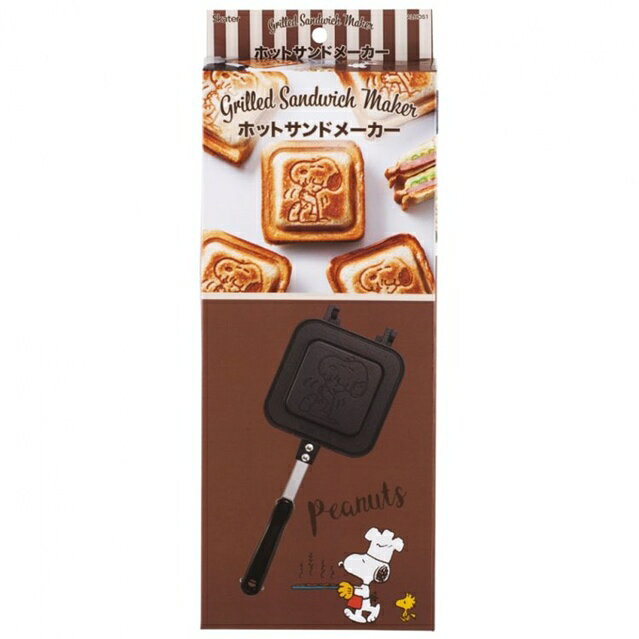 小禮堂 Snoopy 鋁合金熱壓吐司烤盤 (大臉款)