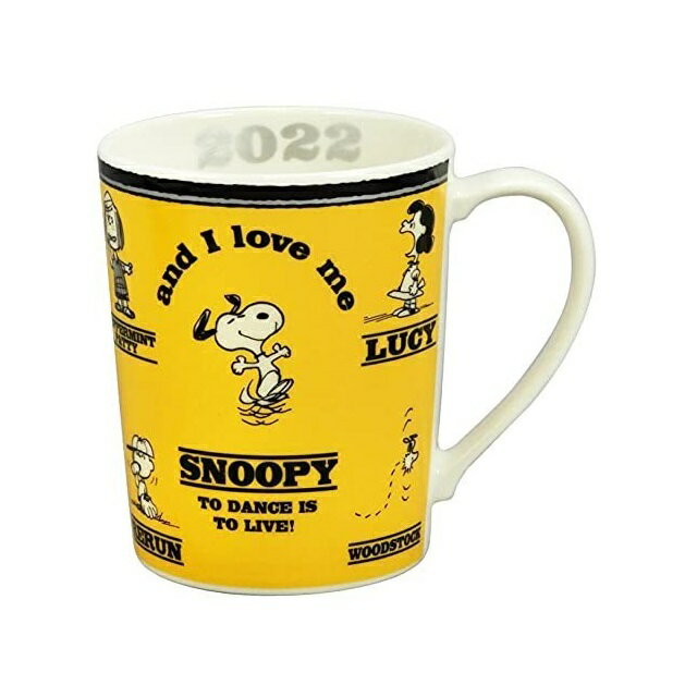 小禮堂 Snoopy 陶瓷馬克杯 350ml (2022紀念款)