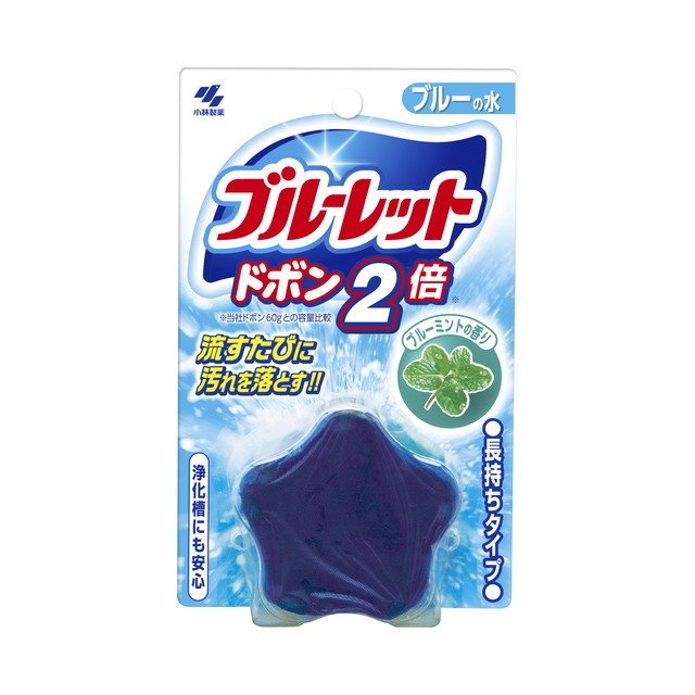 小禮堂 小林製藥 馬桶水箱清潔錠 (藍星星款)