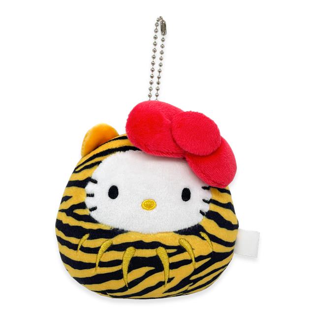 小禮堂 Hello Kitty 絨毛玩偶吊飾 (虎年新年企劃)