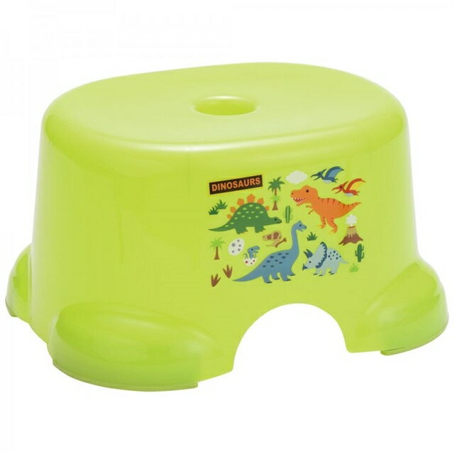 小禮堂 恐龍 兒童塑膠浴椅 (綠集合款)