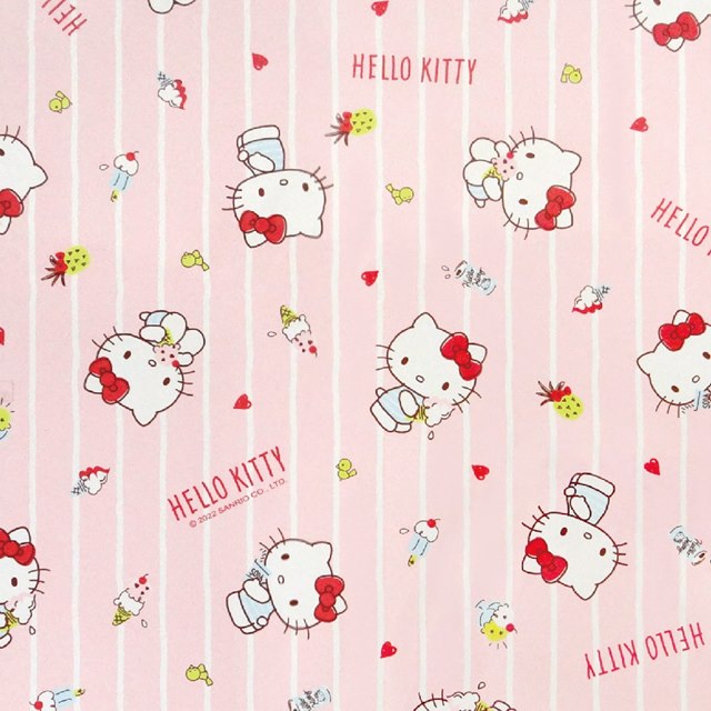 小禮堂hello Kitty 廚房防油貼紙90x60cm 粉滿版款 小禮堂 樂天旗艦店直營店 樂天市場rakuten