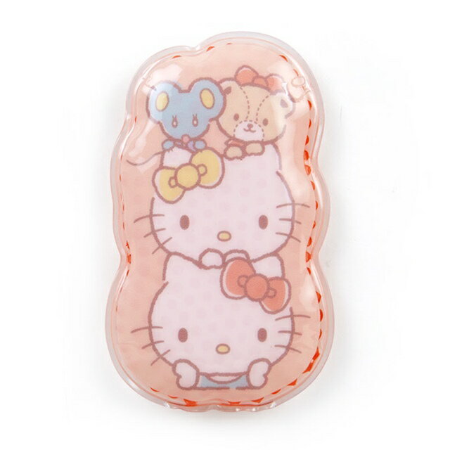 小禮堂 Hello Kitty 造型果凍凝膠保冷劑 (橘疊疊樂款)