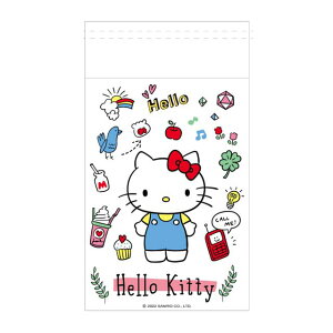 小禮堂 Hello Kitty 黏貼式萬用垃圾袋40入組 14.5x21cm (少女日用品特輯)