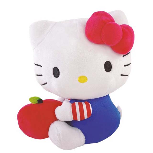 小禮堂 Hello Kitty 絨毛玩偶娃娃 (蘋蘋安安)