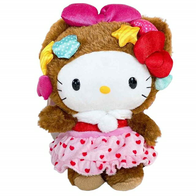 小禮堂 Hello Kitty 8吋絨毛玩偶娃娃 (卡哇伊熊)