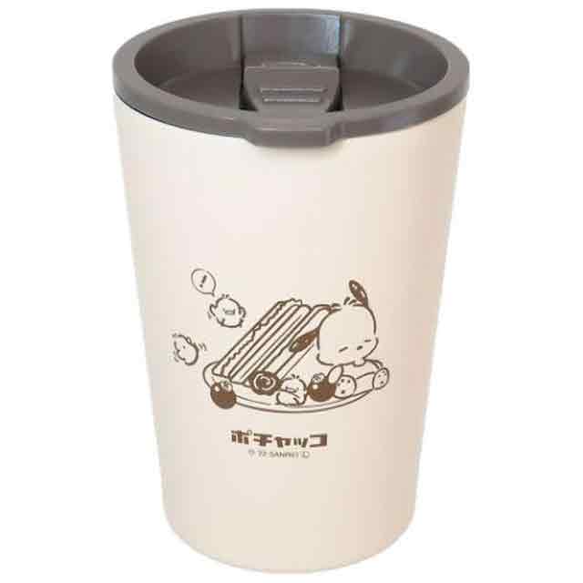 小禮堂 帕恰狗 不鏽鋼隨行杯 450ml (米三明治款)