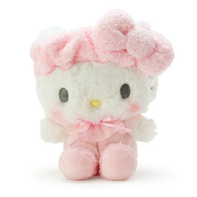 小禮堂 Hello Kitty 絨毛玩偶娃娃 (髮帶)