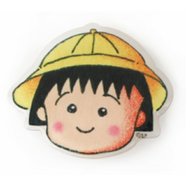 小禮堂 櫻桃小丸子 造型氣囊手機架 (大頭款)