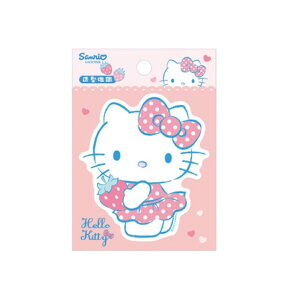 小禮堂 Hello Kitty 造型磁鐵 (草莓款)