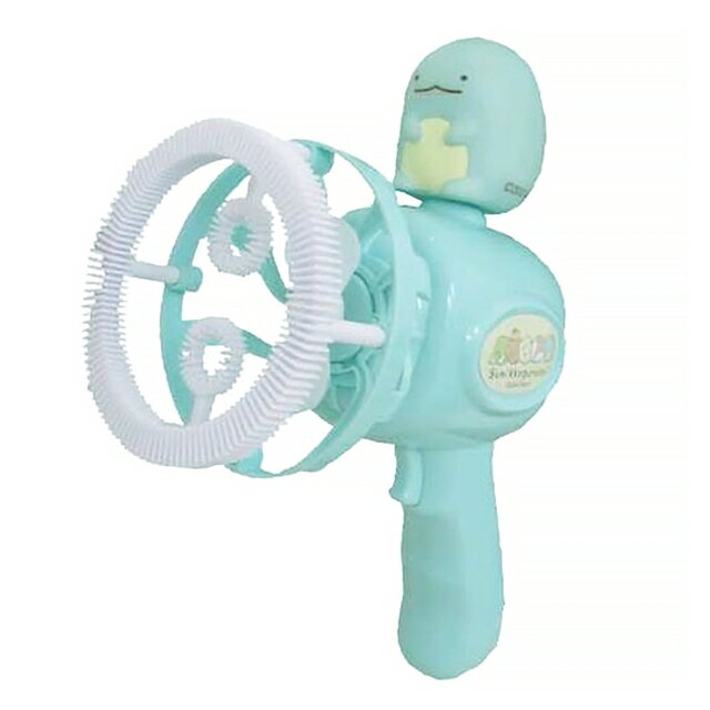 小禮堂 角落生物 恐龍 電動泡泡槍玩具 (藍款)