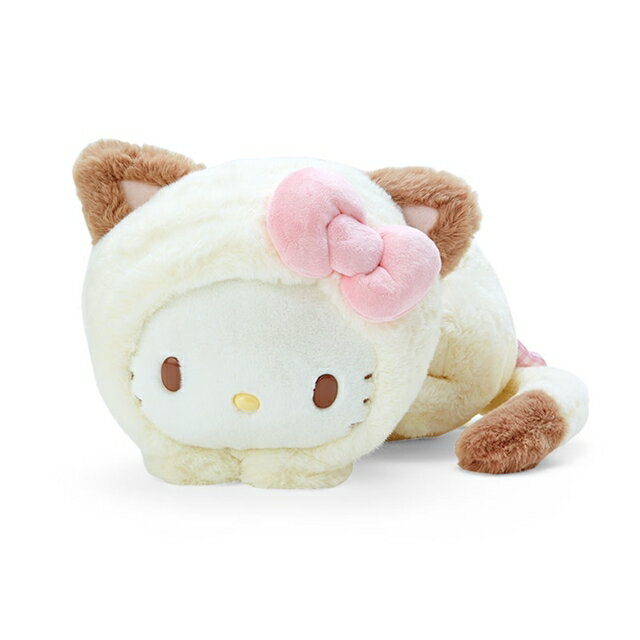 小禮堂 Hello Kitty 絨毛玩偶娃娃 (要不要來我家看貓)