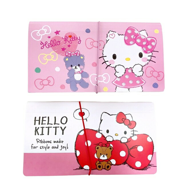 小禮堂 Hello Kitty A5六層風琴夾 (2款隨機)
