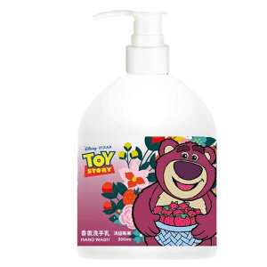 小禮堂 迪士尼 玩具總動員 熊抱哥 洗手乳 300ml 莓果香 (少女日用品特輯)