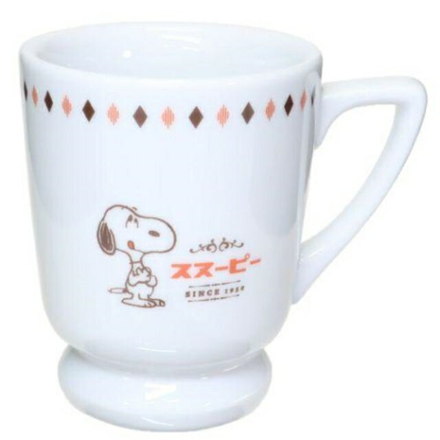小禮堂 Snoopy 陶瓷咖啡杯 280ml (喫茶系列)