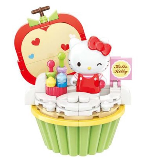 小禮堂 Hello Kitty 杯子蛋糕樂高積木 (K20813)