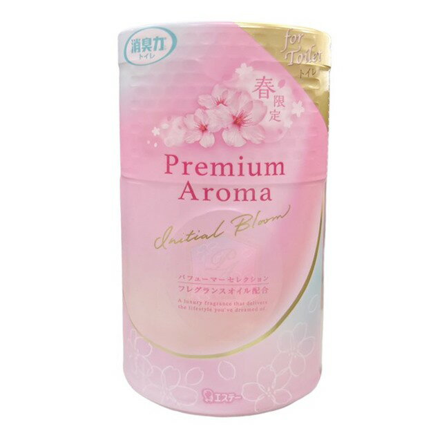 小禮堂 雞仔牌 浴廁強力消臭芳香劑 櫻花香 400ml (粉瓶款)