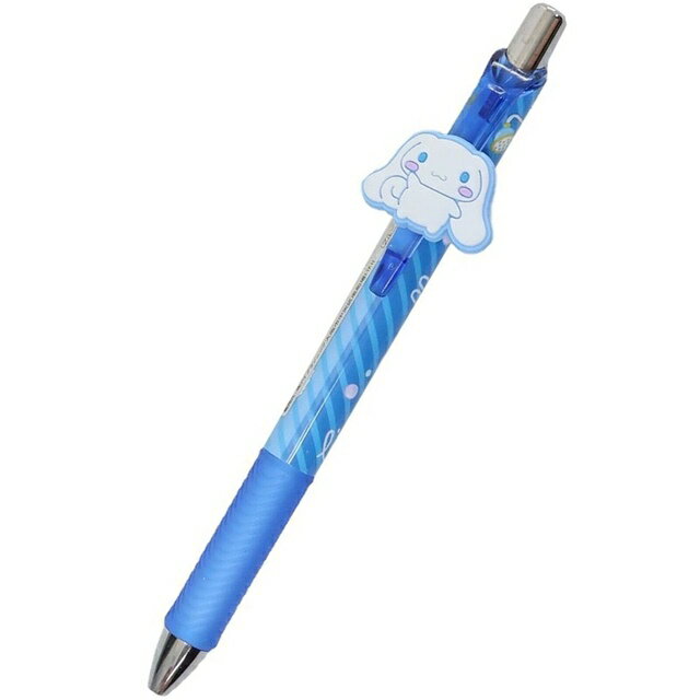 小禮堂 大耳狗 造型筆夾中性原子筆 藍 0.5mm (深藍洗澡款)