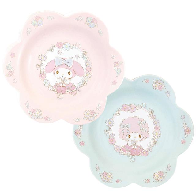 小禮堂 Sanrio 三麗鷗 花邊造型盤 美樂蒂 Piano (緞帶洋裝)