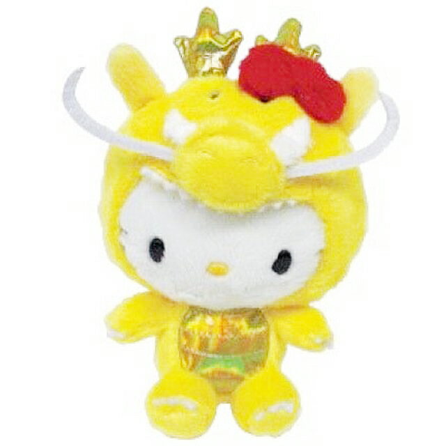 小禮堂 Hello Kitty 絨毛玩偶娃娃 (喜迎金龍)