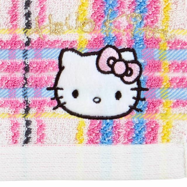 超レア25周年記念品♡ゴブラン織Hello Kittyベッドカバ195✖️127㎝ 小禮堂Hello Kitty 棉質小方巾25x25cm (蘇格蘭少女50週年系列