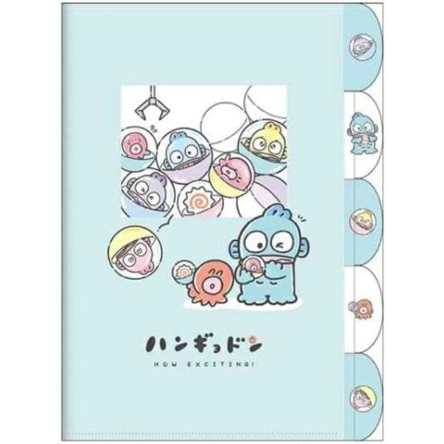 小禮堂 Sanrio 三麗鷗 人魚漢頓五層資料夾 (夾娃娃)