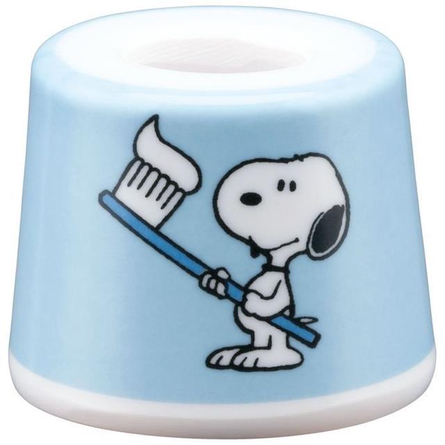 小禮堂 Snoopy 史努比 陶瓷牙刷架 (拿牙刷款)