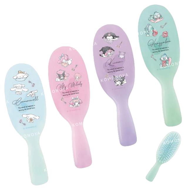 小禮堂 Sanrio 三麗鷗 造型氣墊梳 (休息款) 美樂蒂 酷洛米 大耳狗 人魚漢頓