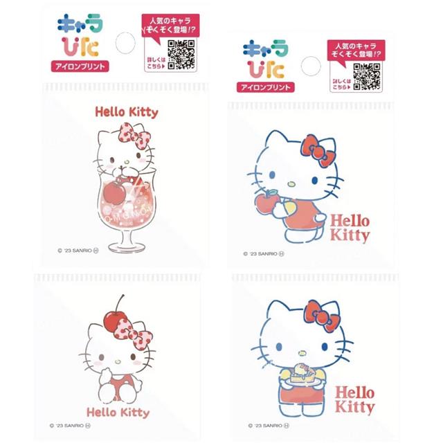 小禮堂 Hello Kitty 燙布轉印貼 (角色款)