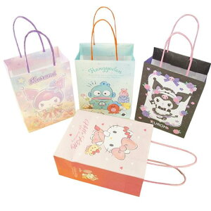 小禮堂 三麗鷗 A5方形手提紙袋 (角色款) Kitty 酷洛米 人魚漢頓