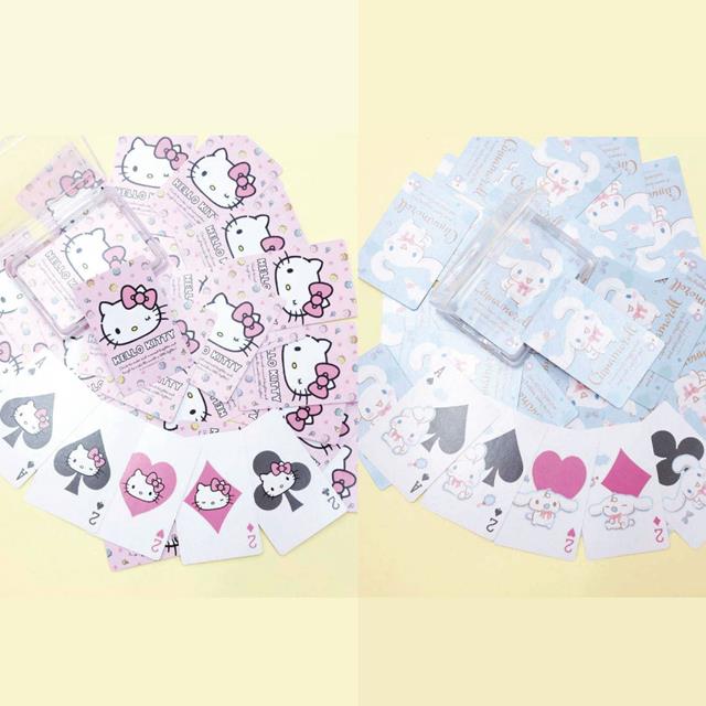 小禮堂 Sanrio 三麗鷗 盒裝撲克牌 (人物款) Kitty 大耳狗