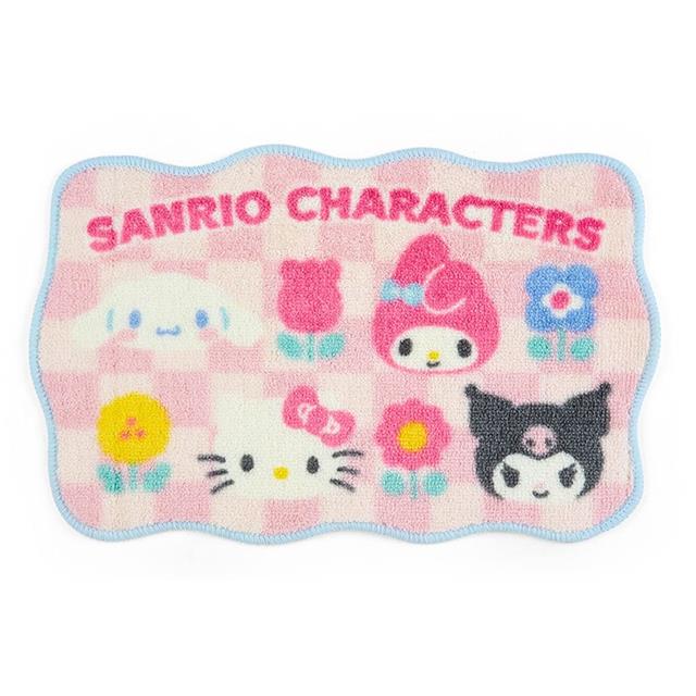 小禮堂 (即將到貨) Sanrio 三麗鷗 絨毛造型地墊 (一直走花路吧)