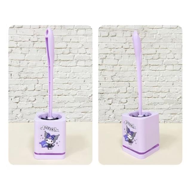 小禮堂 Sanrio 三麗鷗 酷洛米 多功能馬桶刷 (抱巴庫娃娃)