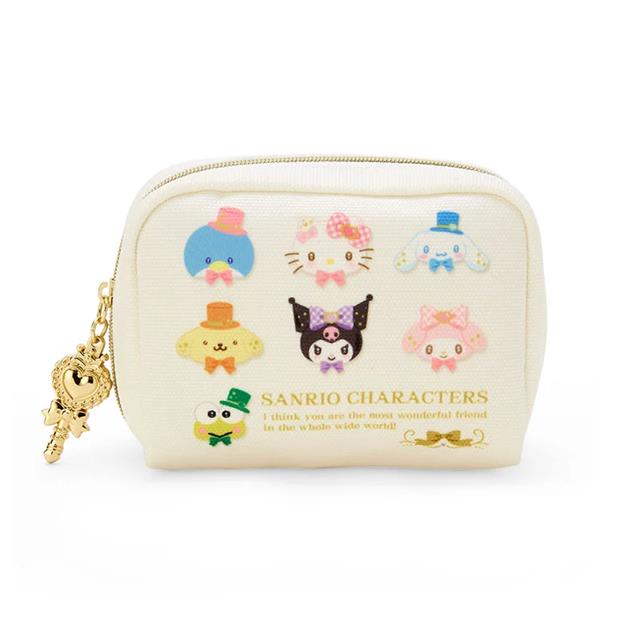 小禮堂 Sanrio 三麗鷗大集合 棉質拉鍊收納包 (魔法少女 角色大賞)