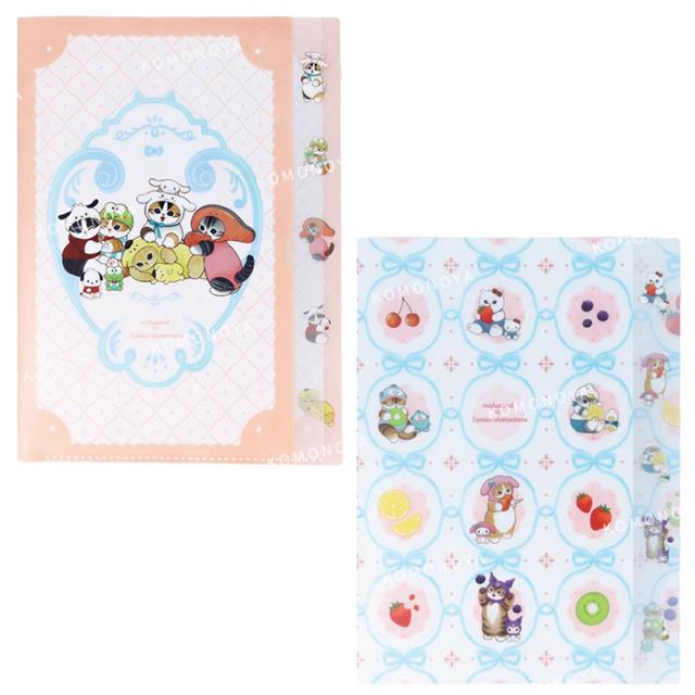 小禮堂 Sanrio 三麗鷗 x Mafusand 貓福珊迪 A4五層資料夾 (聯名款)